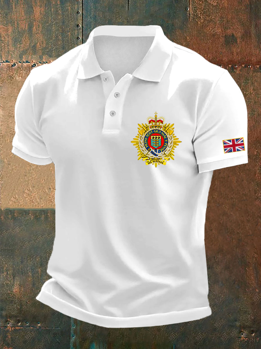 Men's Business Style Badge Top