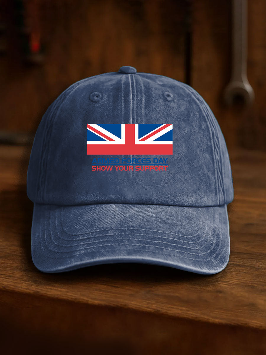 Unisex Armed Force Day Printed Hat