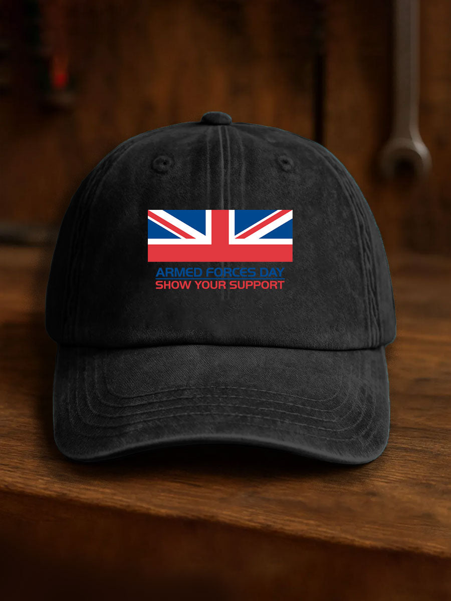 Unisex Armed Force Day Printed Hat