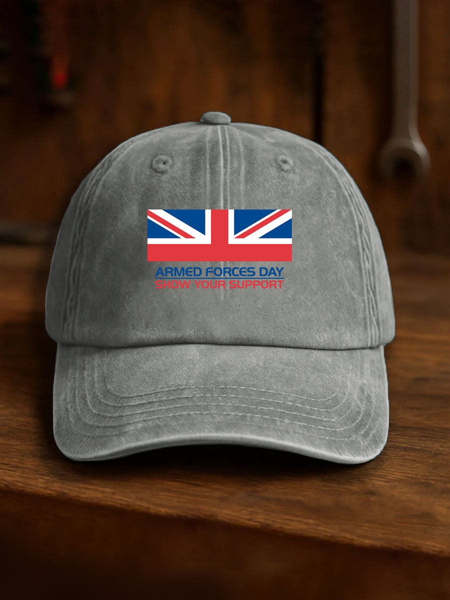 Unisex Armed Force Day Printed Hat