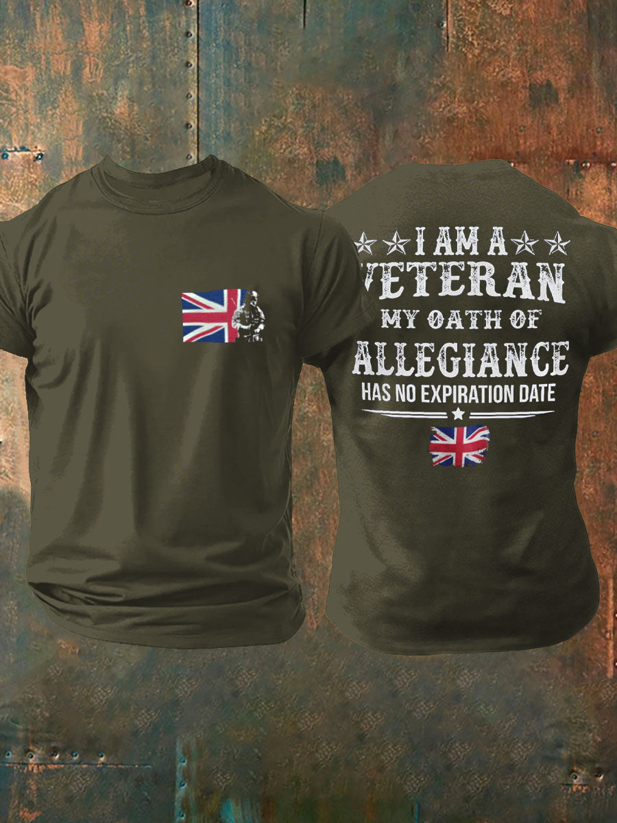 Men's UK Armed Forces Printed T-shirt
