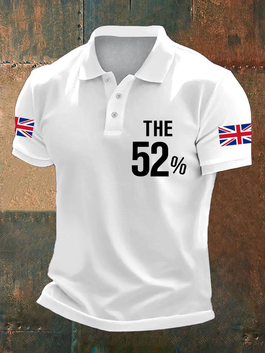 Men's UK Immigrant Stop Importing Start Deporting Printed Casual Tops