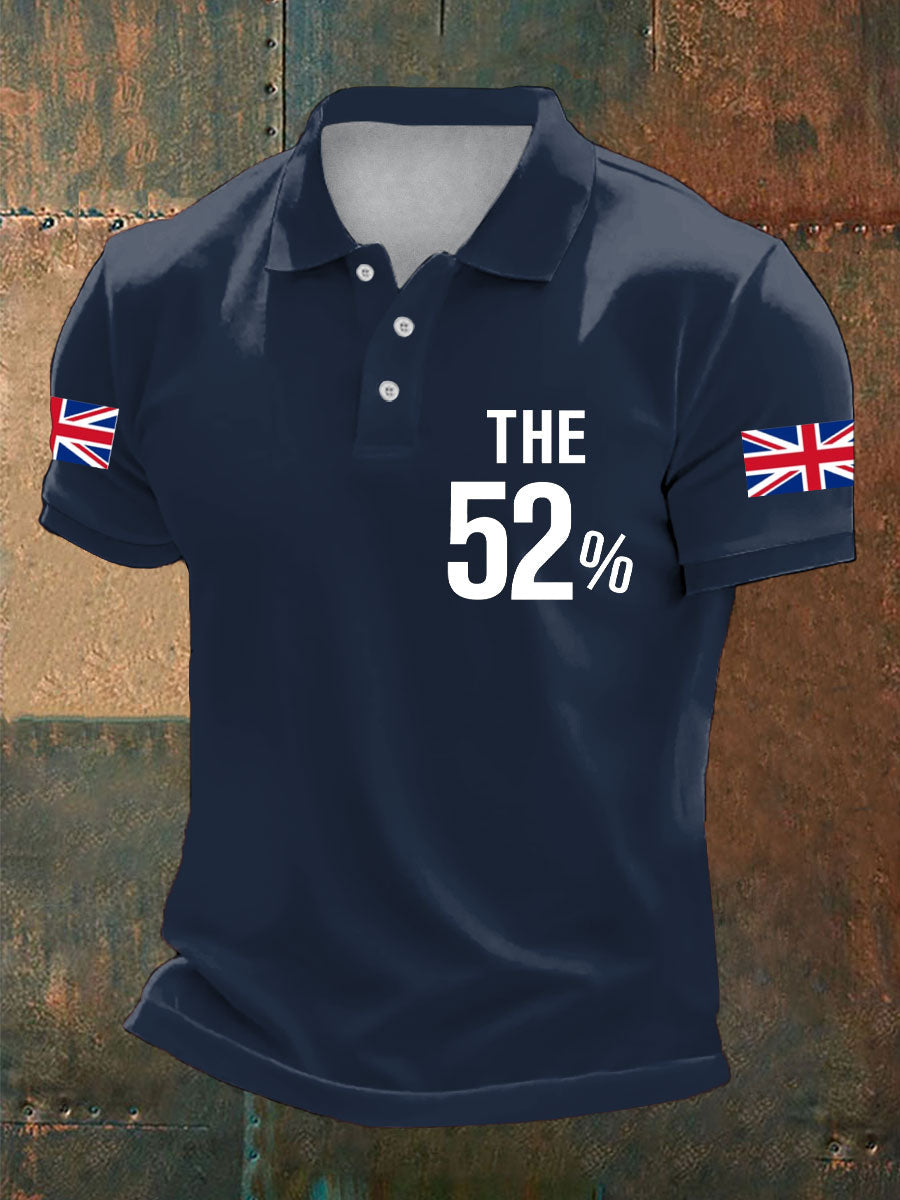 Men's UK Immigrant Stop Importing Start Deporting Printed Casual Tops