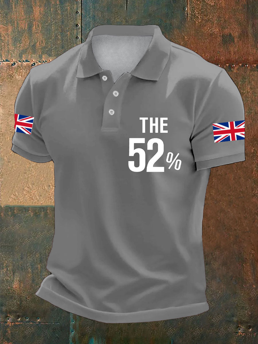 Men's UK Immigrant Stop Importing Start Deporting Printed Casual Tops