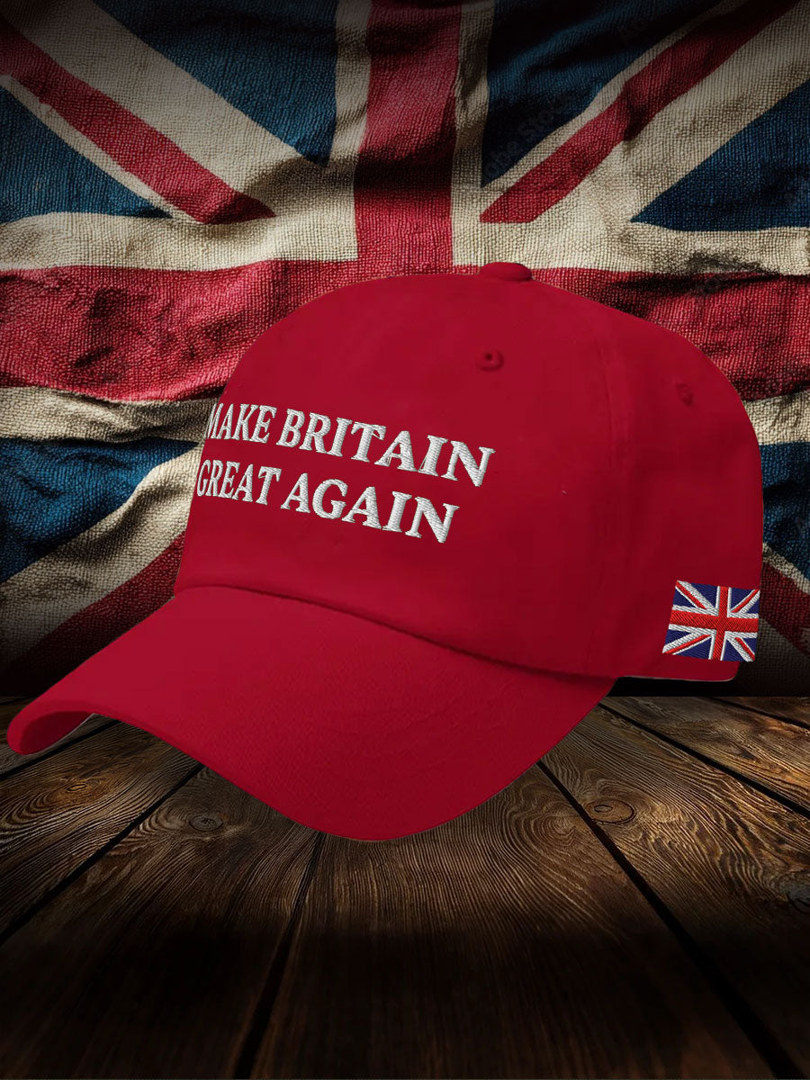 Unisex UK Pride Flag Great Again Printed Hat