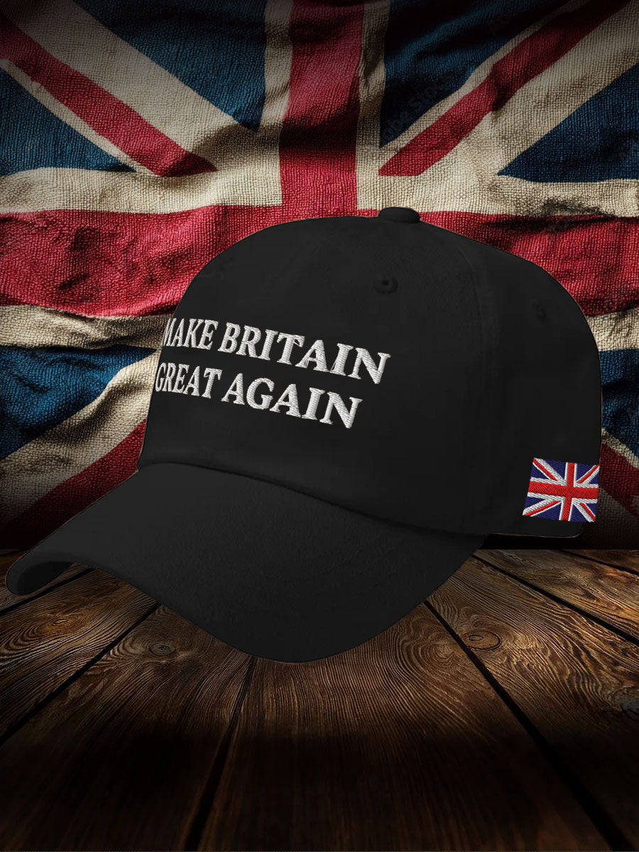 Unisex UK Pride Flag Great Again Printed Hat