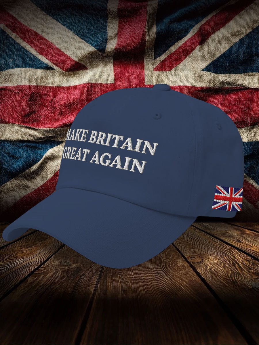 Unisex UK Pride Flag Great Again Printed Hat