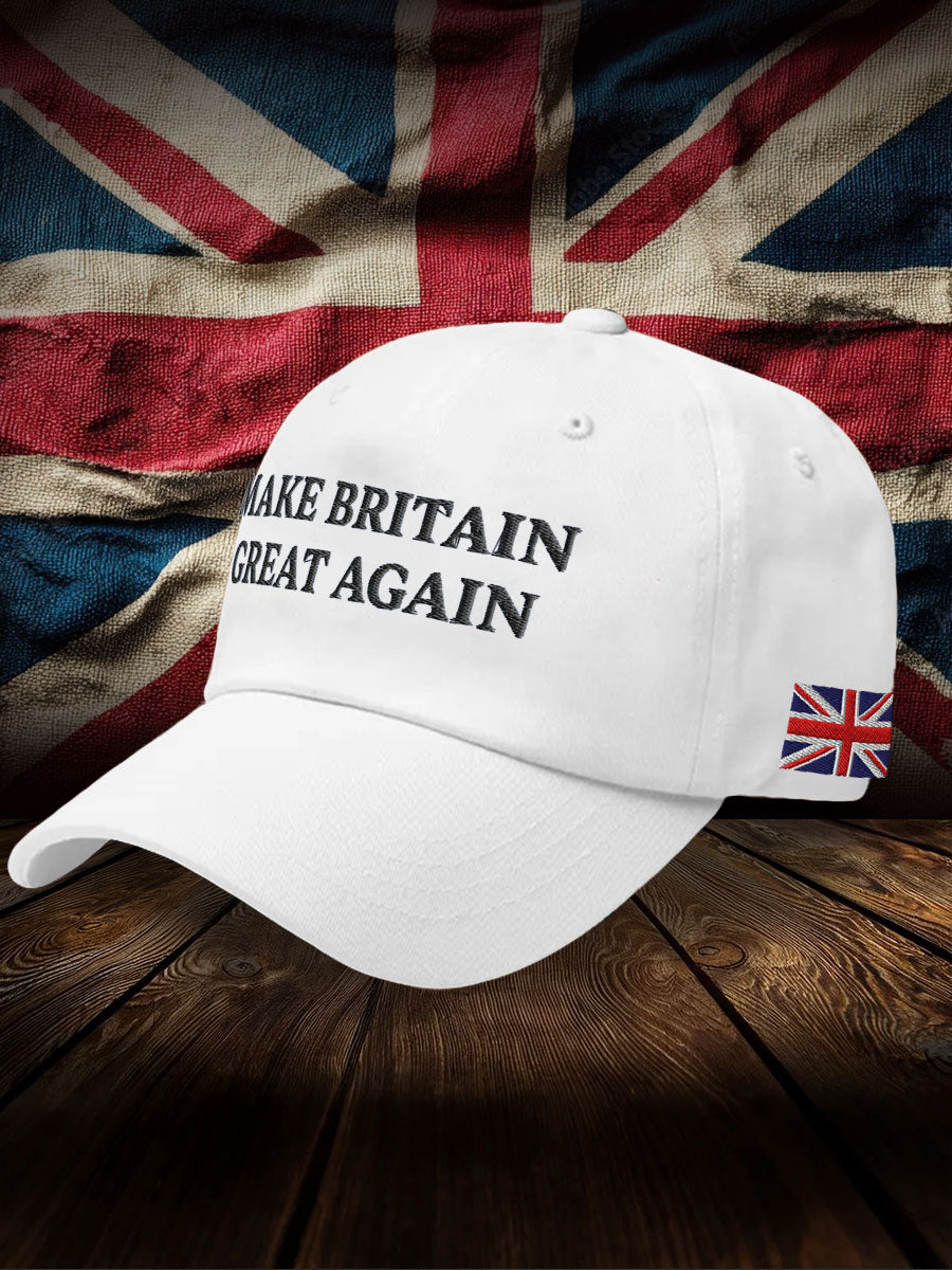 Unisex UK Pride Flag Great Again Printed Hat