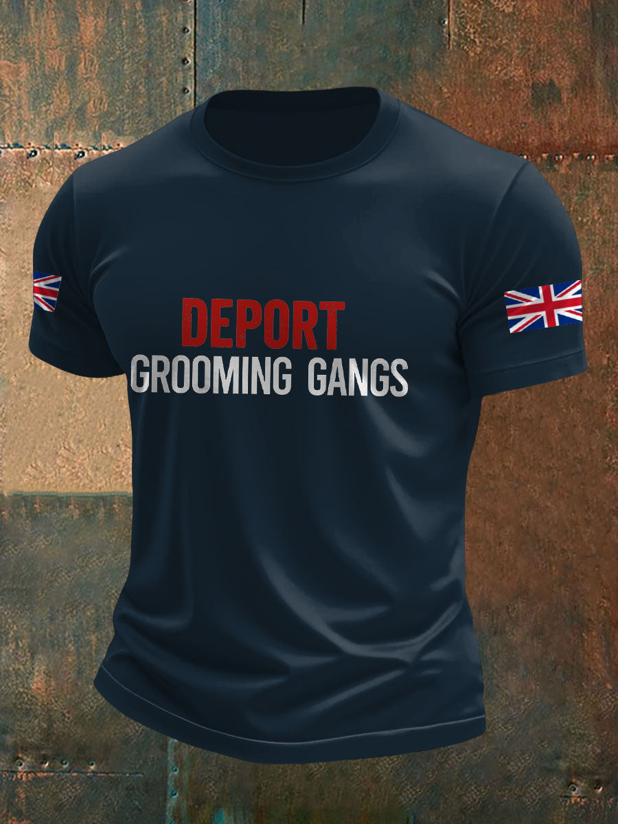 Men's Deport Grooming Gang Printed T-shirt