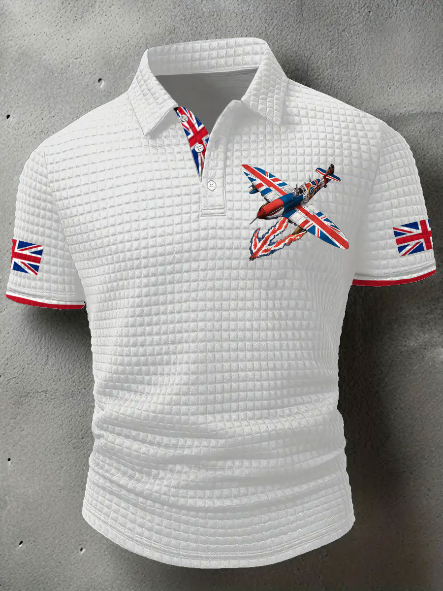Men's Union Jack Fighter Short Sleeve Shirt
