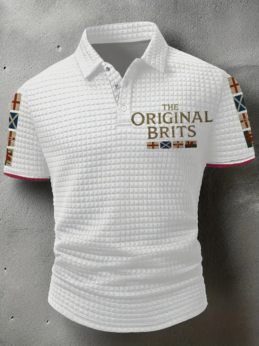 Men's The Original Brits Printed Casual Tops