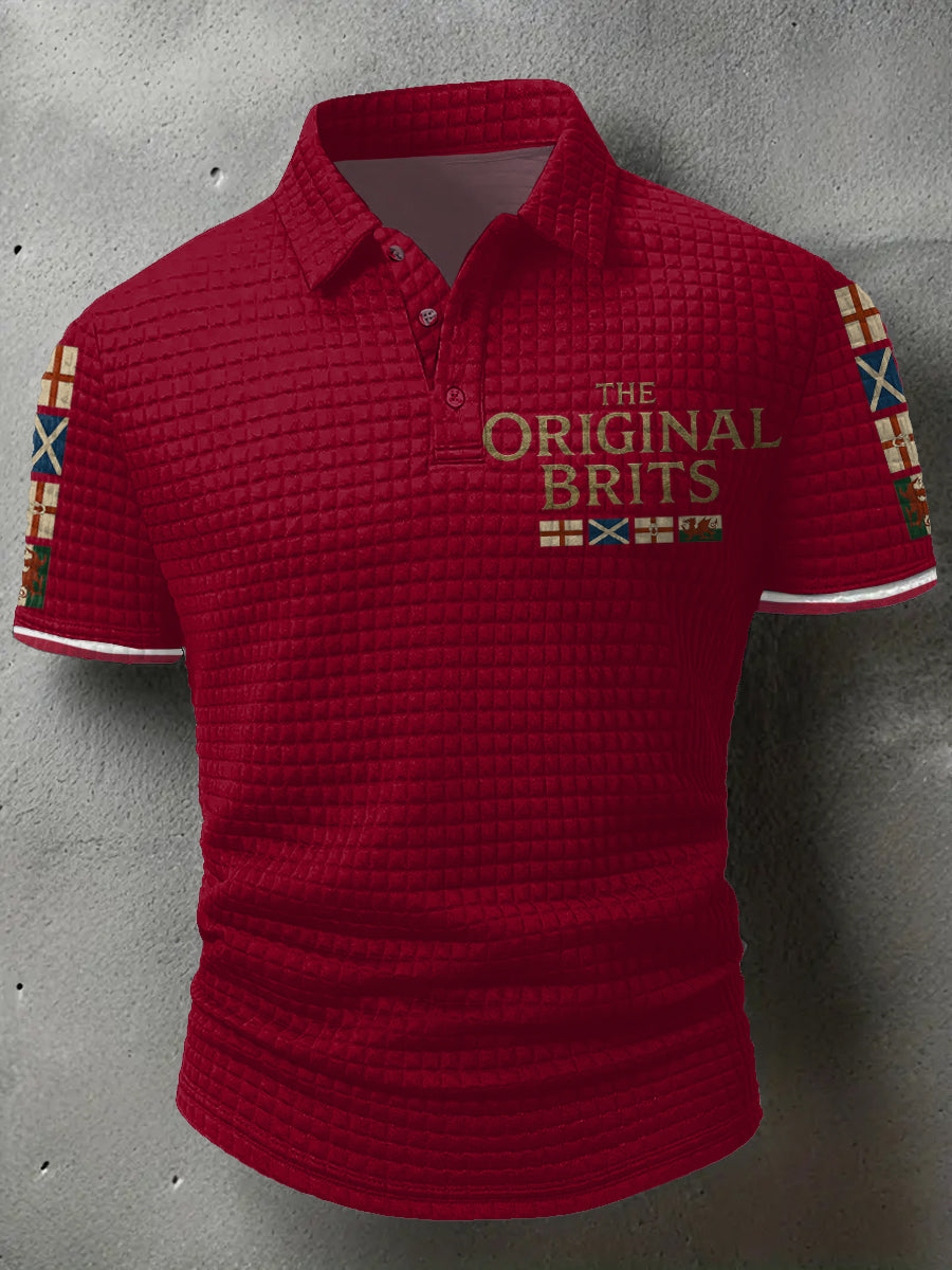 Men's The Original Brits Printed Casual Tops