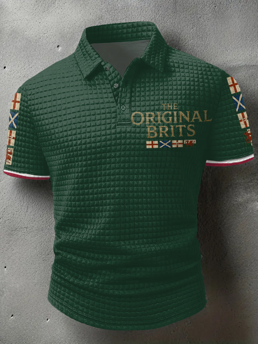 Men's The Original Brits Printed Casual Tops