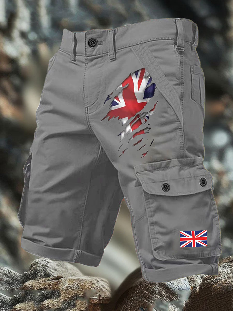 Men's British Printed shorts