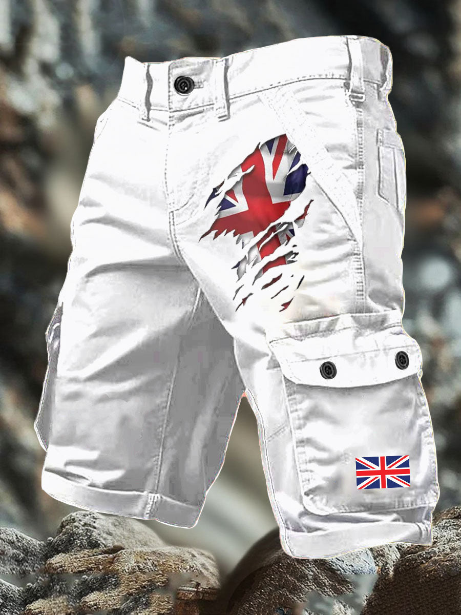 Men's British Printed shorts