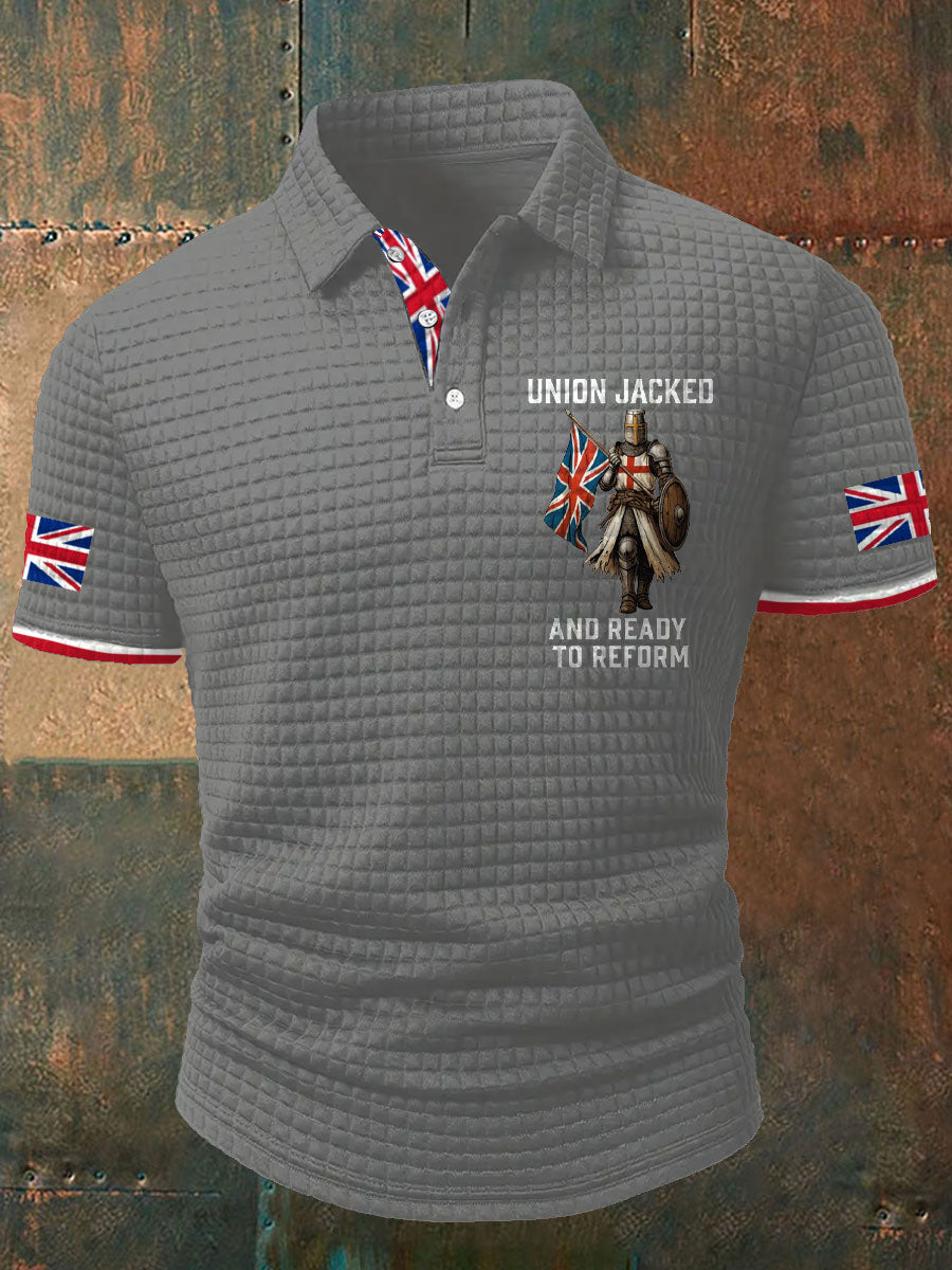 Men's UK Flag Ready To Reform Printed Casual Tops