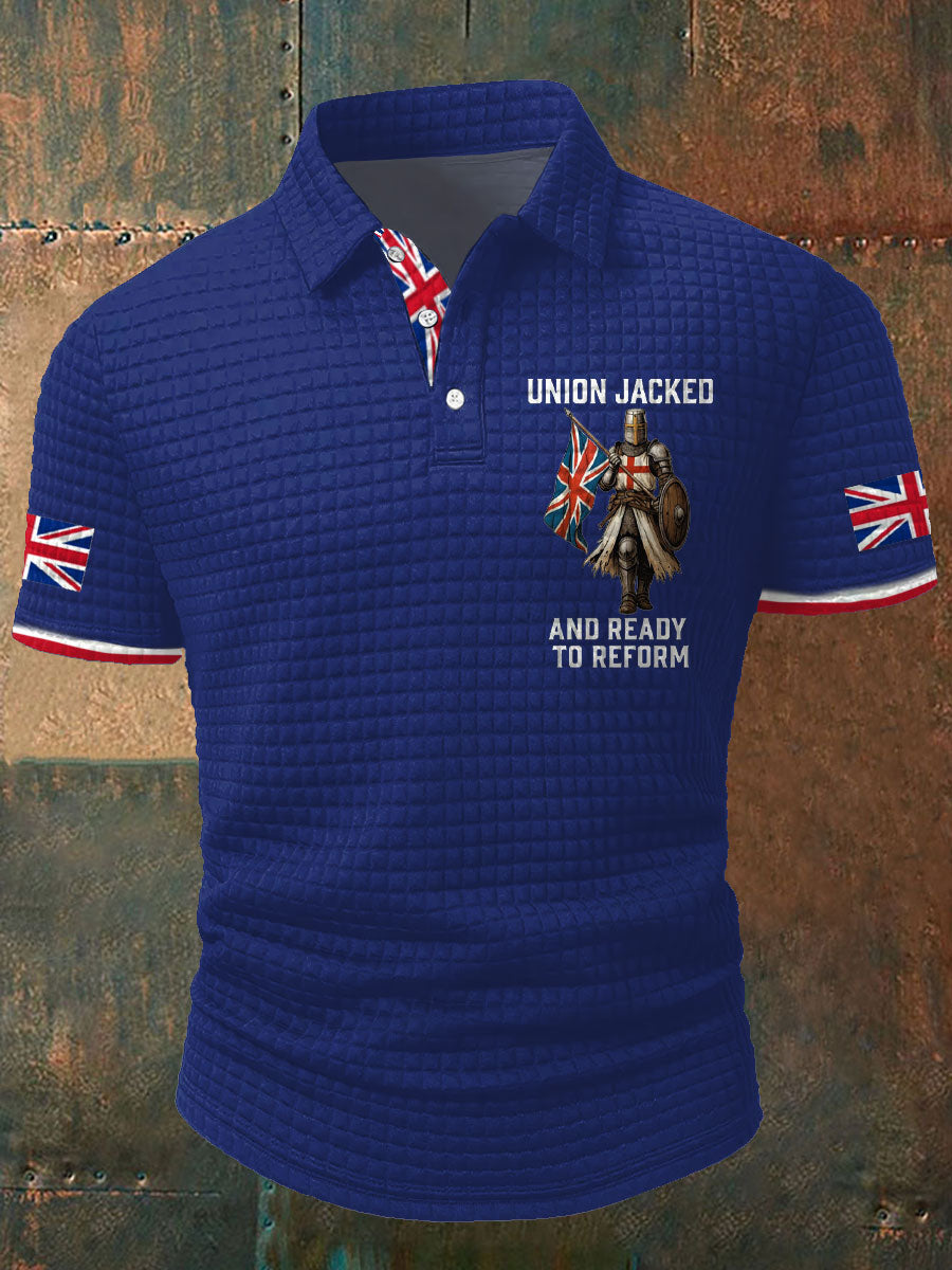 Men's UK Flag Ready To Reform Printed Casual Tops