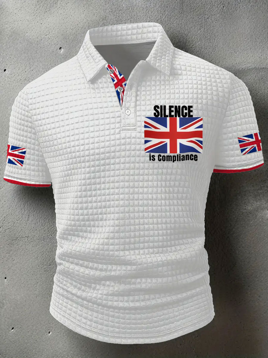 Men's Silence is Compliance short sleeve shirt