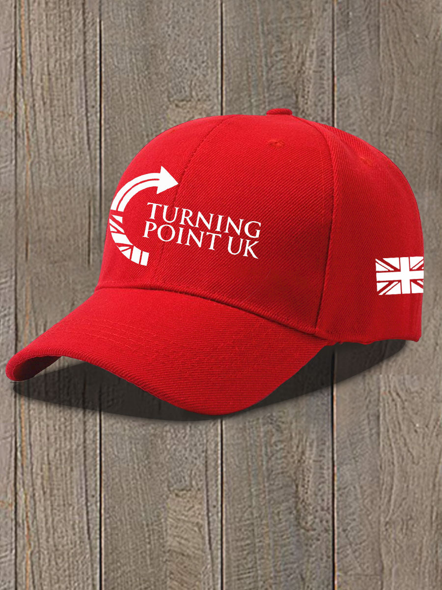 Unisex Charlie Kirk Turning Point Design Print Hat