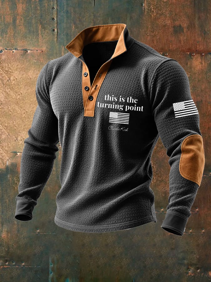 Men's This is the Turning Point Print Sweatshirt