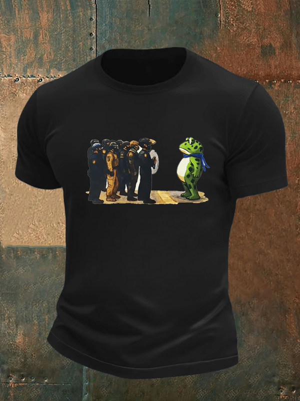 Men's  Portland Frog Resist  print  T-Shirt
