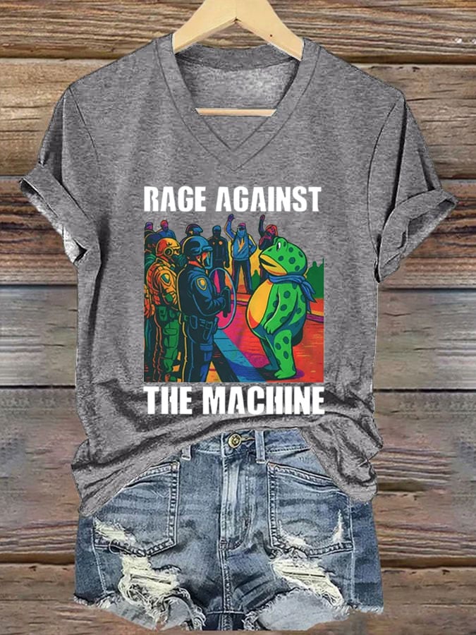 Women's FDT Print Casual T-Shirt