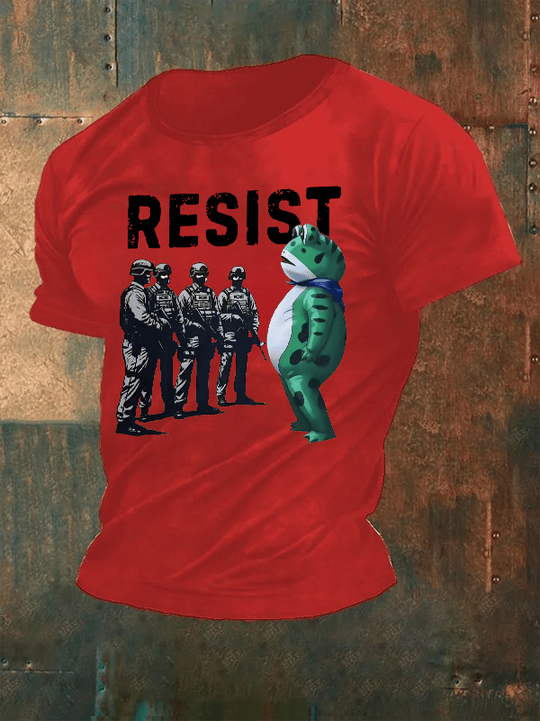 Men's  Portland Frog Resist  print  T-Shirt