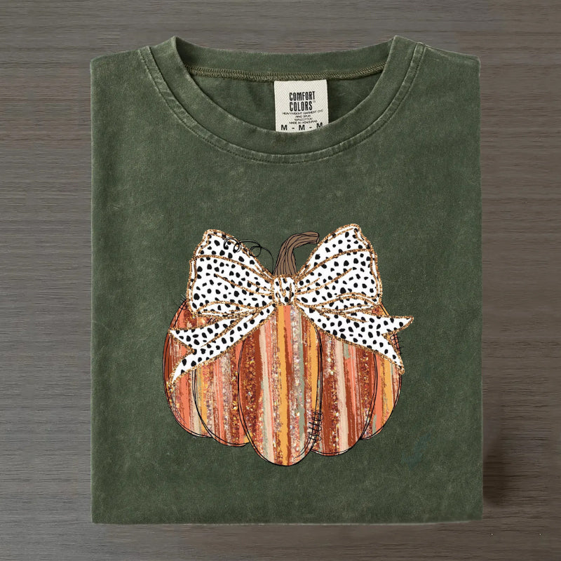 Fall Leopard Pumpkin  T-Shirt