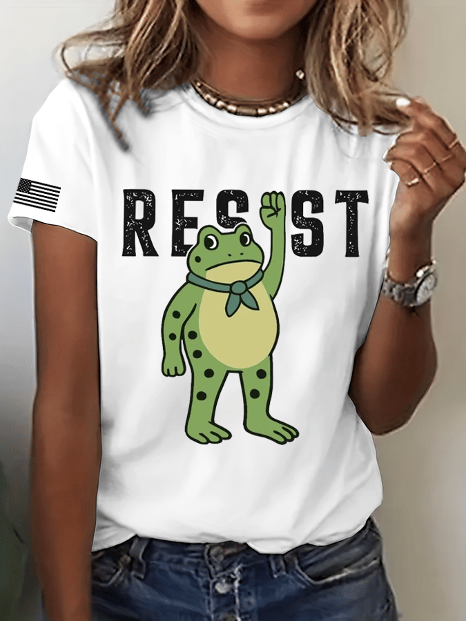 Women's FDT Print Crew Neck T-Shirt