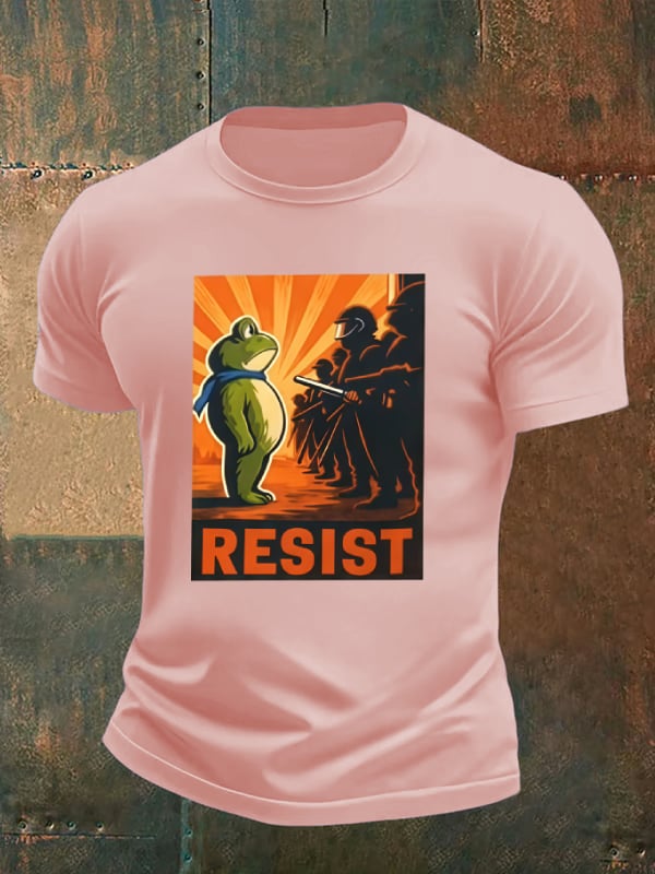 Men's  Portland Frog Resist  Print T-shirt