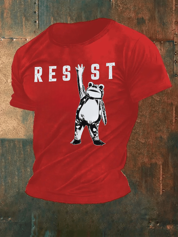 Men's  Portland Frog Resist  print  T-Shirt