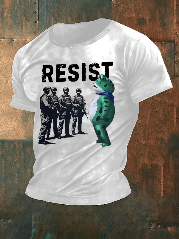 Men's  Portland Frog Resist  print  T-Shirt