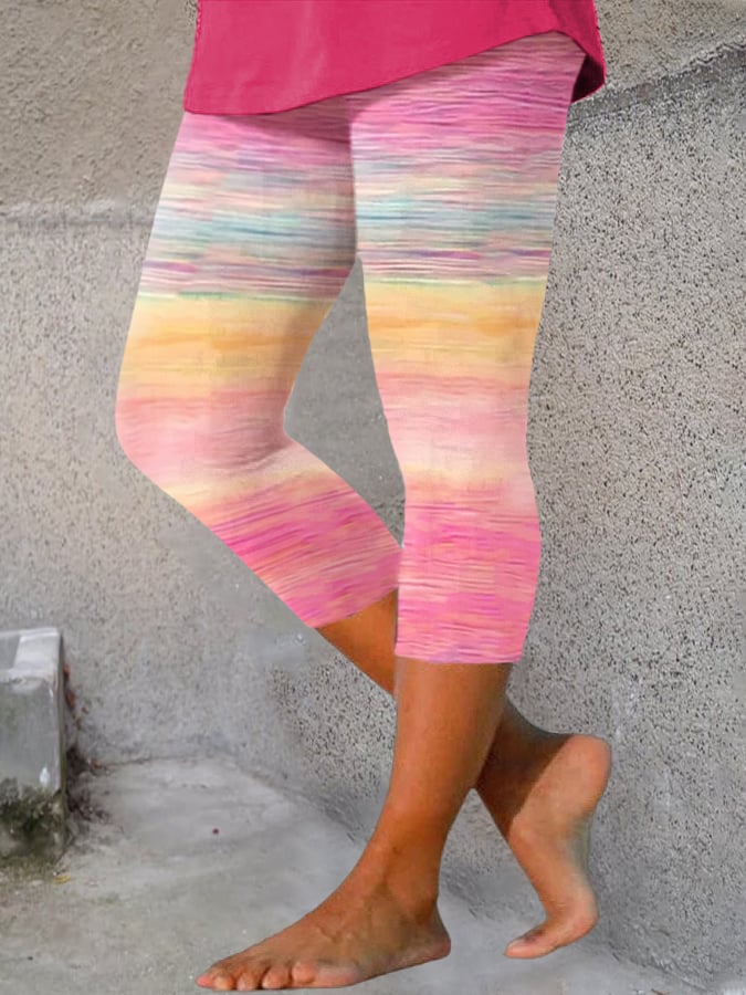 Women's Breast Cancer Awareness Print Leggings
