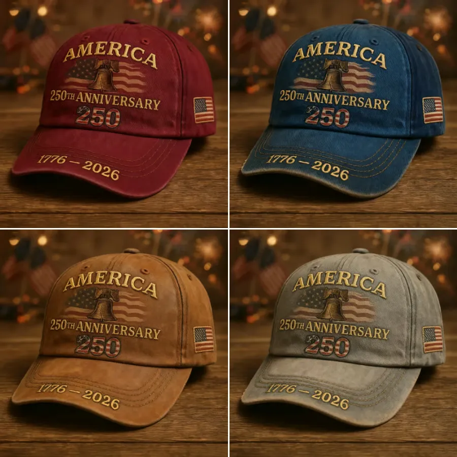 🔥 United States 250th Anniversary Red Cap
