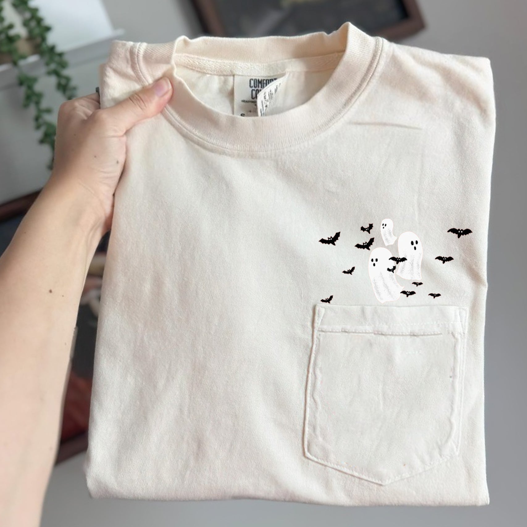 Flying Ghosts and Bats T-shirt
