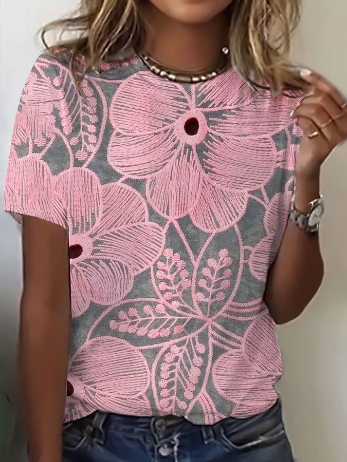 Women's Breast Cancer Awareness Month T-Shirt