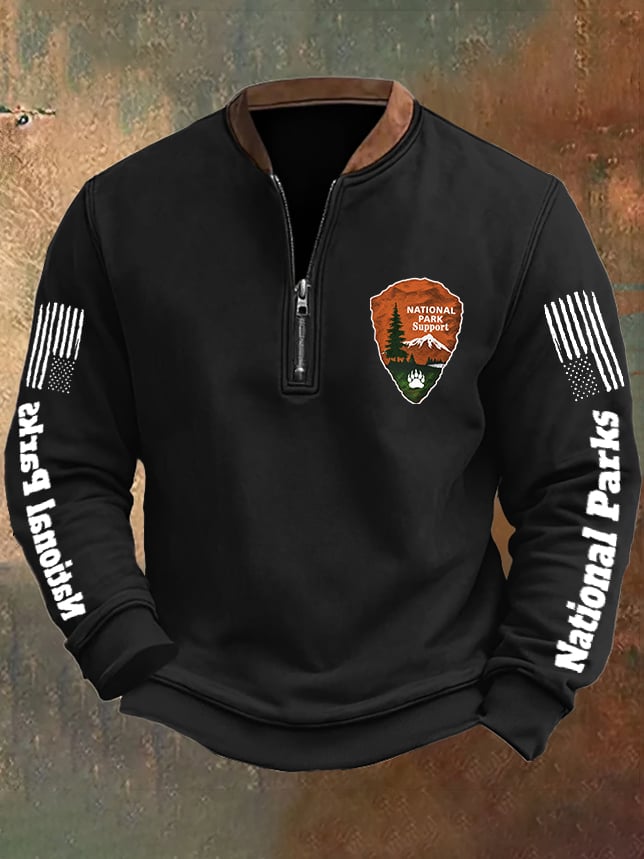 Retro Men's Protect Our National Parks Sweatshirt
