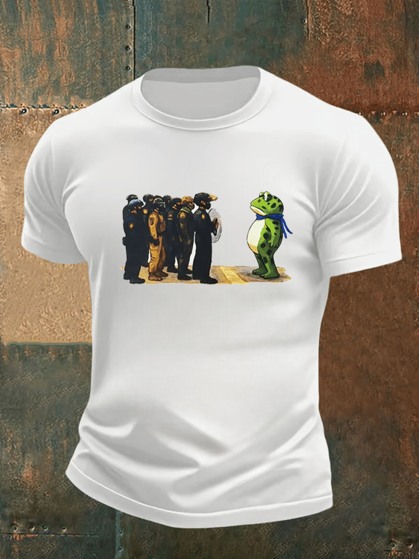 Men's  Portland Frog Resist  print  T-Shirt
