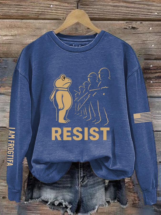 Women's FDT Print Casual Sweatshirt