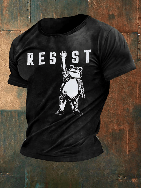 Men's  Portland Frog Resist  print  T-Shirt