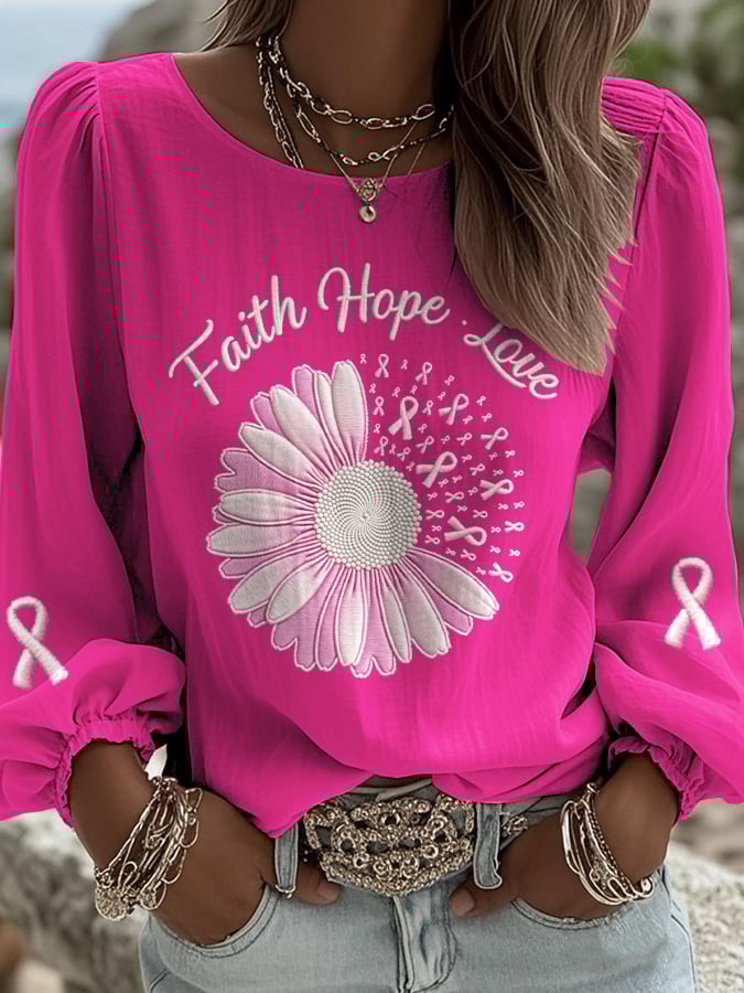 Women's Breast Cancer Pink Shirt