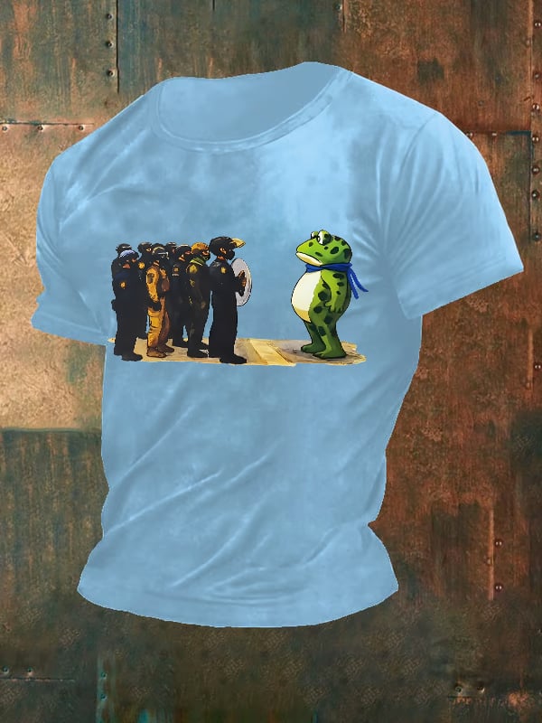 Men's  Portland Frog print T-Shirt