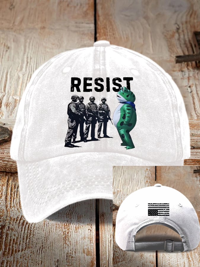 Unisex Retro Resist Frog Hat