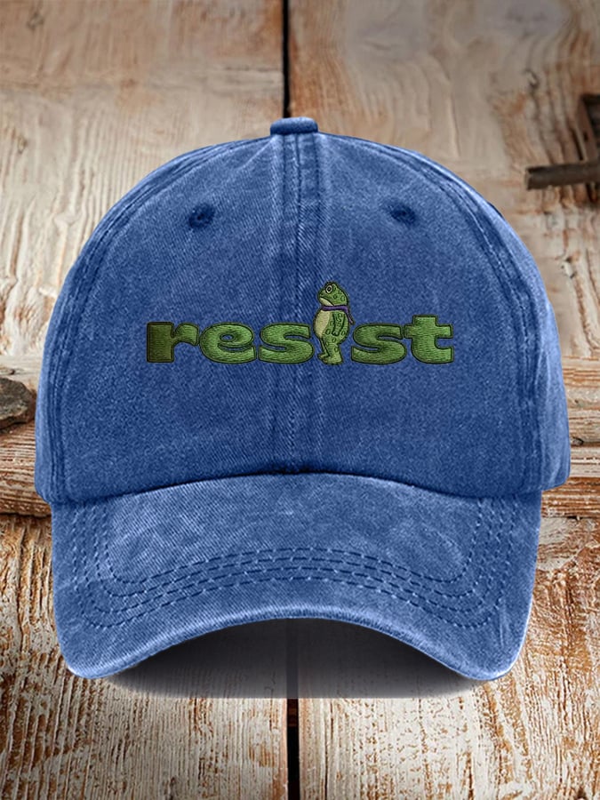 Unisex Retro Resist Frog Hat