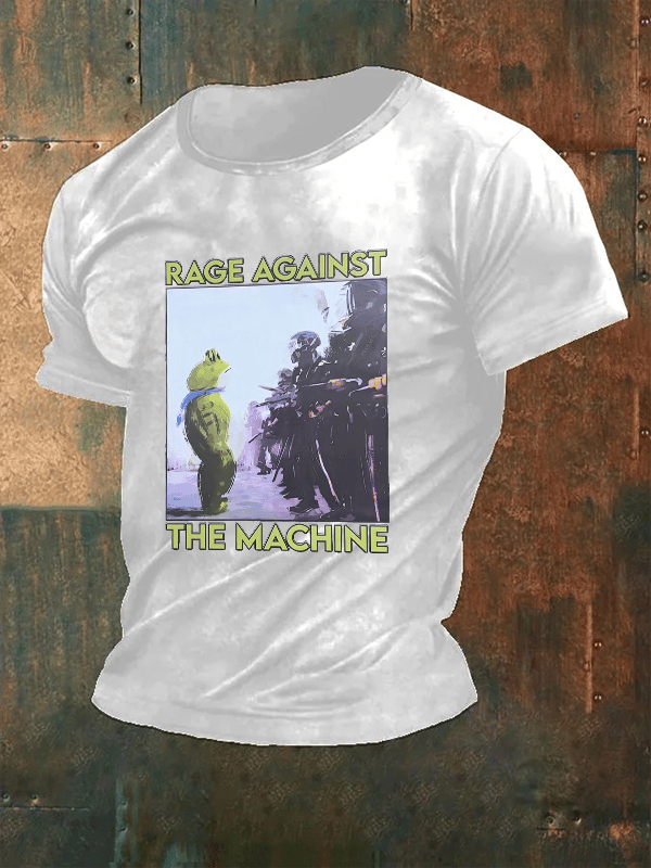 Men's  Portland Frog Art Print T-Shirt