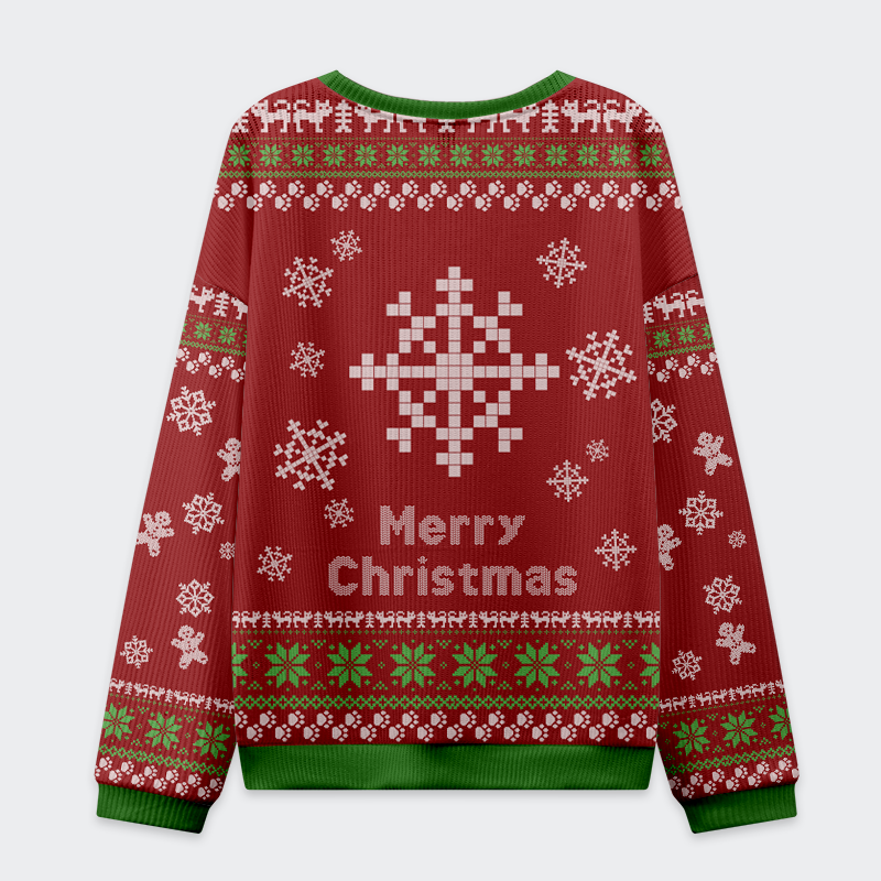 Tokyo-Tiger Chaos-mas Raccoon Samurai Ugly Sweatshirt