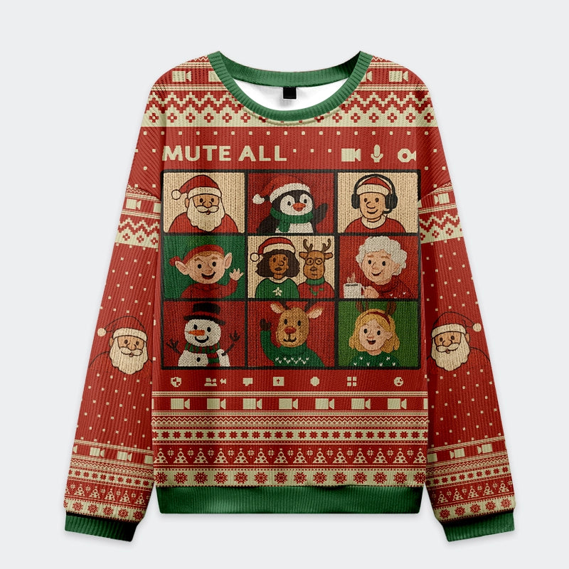 Tokyo-Tiger Christmas Family Christmas Ugly Sweatshirt