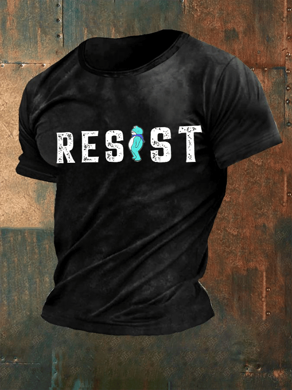 Men's  Portland Frog resist Print T-Shirt