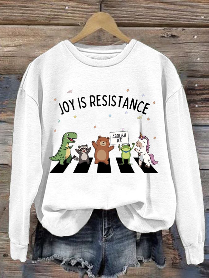 Women's FDT Print Casual Sweatshirt