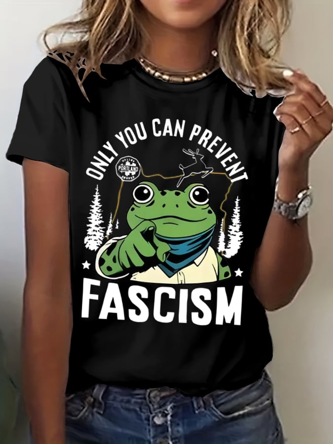 Women's FDT Print Crew Neck T-Shirt